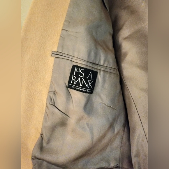 JOS. A. Bank Camel Hair Blazer Men’s Size 43R - Picture 5 of 14